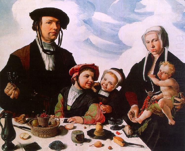 Maerten Jacobsz van Heemskerck Family Portrait china oil painting image